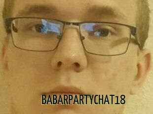 BABARPARTYCHAT18