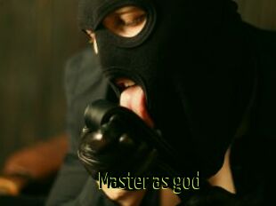 Master_as_god
